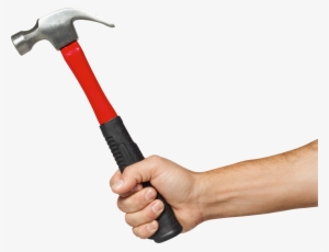 Hand Holding Hammer Four - Hand With Hammer Png