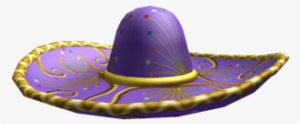 Purple Fiesta Sombrero - Costume Hat