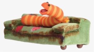 Slimey On A Couch - Inch Worm From Sesame Street