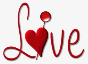 Love - Love With Heart Png
