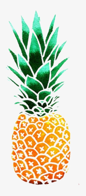 Pineapple Drawing Watercolor Painting Clip Art - Pineapple Illustration