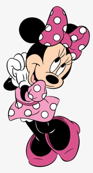 Minnie Mouse Clip Art - Pink Minnie Mouse Clipart