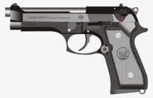 Adult Content Safesearch Beretta Pistol Gun Handgun - Beretta M9 Vector