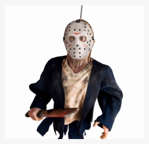 Jason Voorhees Hanging Friday The 13th Halloween Prop - Horror Jason Decorative Figure