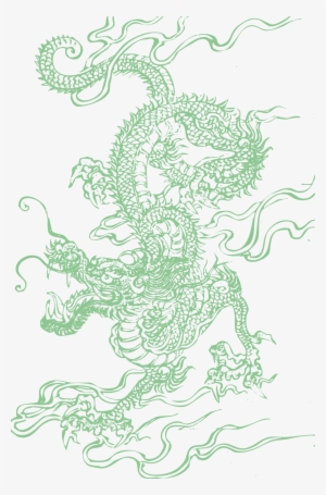 Green Chinese Dragon - Green Chinese Dragon Png
