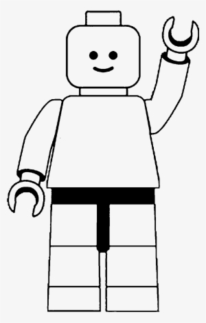 Lego Man Clip Art Black And White - Lego Man Clipart Black And White