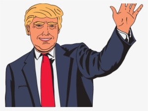 Donald Trump Png Transparent Images - Donald Trump Drawing Cartoon