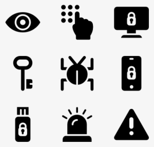 Computer Security Fill - Instagram Logo Vector