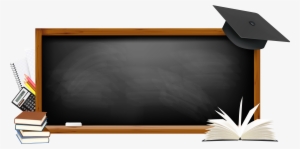 Visit - School Chalkboard Clipart Png