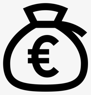 Euro Money Icon - Icone Sac D Argent