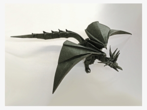 Design Of Ancient Dragon By Satoshi Kamiya • Folded - Origami Winged Dragon