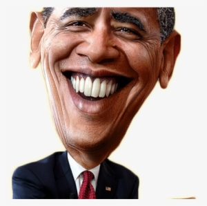 Barack Obama Clipart Png - Caricature President