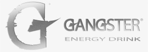 The Gangster Brand Brings An Element Of Cool Sophistication - Gangster Energy Drink Logo