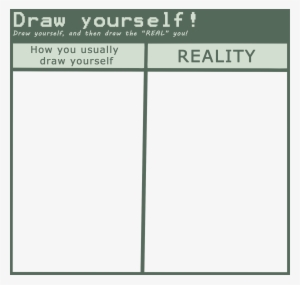 Clip Library Stock Draw Yourself Meme By Sonicfazbear - Draw Yourself Meme