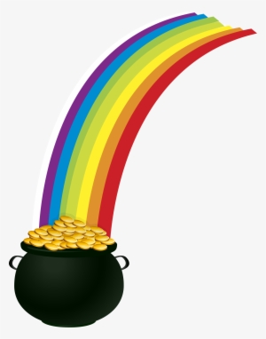 This Free Icons Png Design Of Pot Of Gold Rainbow