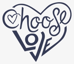 Choose Love Heart Footprint - Choose Love