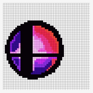 Super Smash Bros Smash Ball By Philophobicatheart On - Pixel Art Super Smash Bros