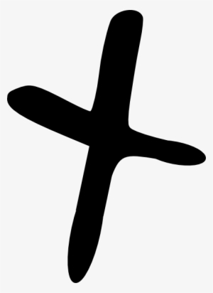 Silhouette Christian Cross Collection Source - Cross Hand Drawn Png