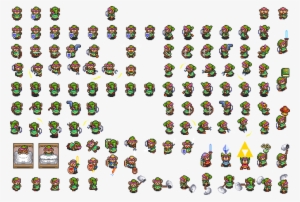 Link - Link To The Past Link Sprites