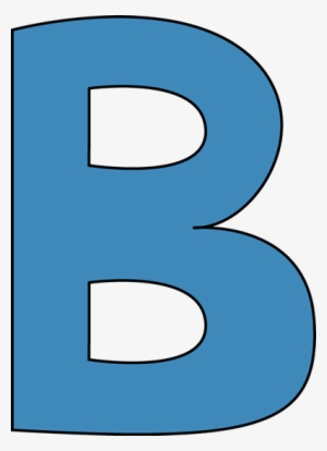 Blur Clipart Alphabet - B Clipart