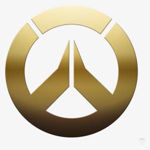 Overwatch Anniversary Gold Logo By Al, Proto On - Golden Overwatch Logo