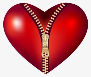Zipped Heart Png Clipart Picture - تحميل صور قلوب روعه
