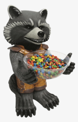 Rocket Raccoon Candy Bowl Holder
