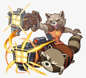 Rocket Raccoon And Tsum Tsum - Rocket Raccoon