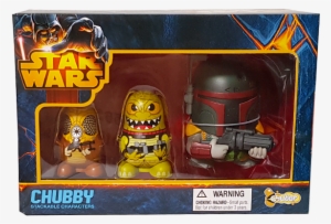 Chubby 3-pack Boba Fett - Star Wars