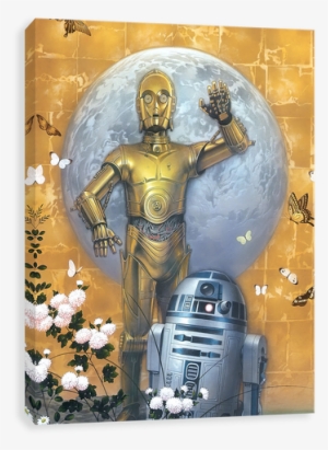 Droids On Naboo - C3po R2d2 Poster