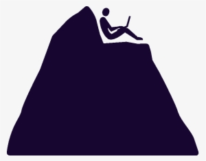 Corner Thewritersrock Typeinsidenorockblue - Portable Network Graphics