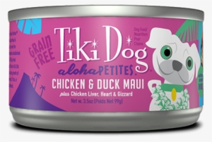 Tiki Dog Aloha Petites Chicken & Salmon Lomi Lomi