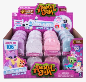 Animal Jam Adopt A Pet Igloos Series 2 Toys - Animal Jam Adopt A Pet Series 2