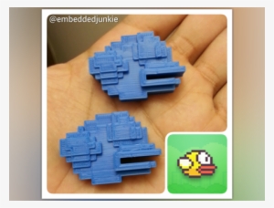 8-bit Flappy Bird By The Embeddedjunkie Shop - Flappy Bird
