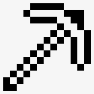 Minecraft Axe Icon - Minecraft Sword Coloring Pages Transparent PNG