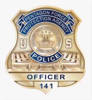 State Police, Military Police, Military Service, Federal - Pentagon Force Protection Agency Badge