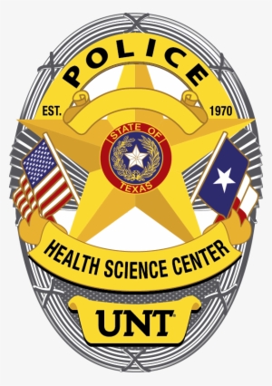 hsc police badge - unt health science police
