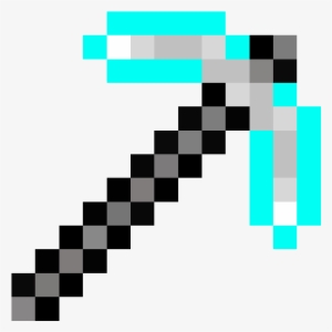 The Gallery For > Crossed Diamond Sword Minecraft - Minecraft Gold Pickaxe Png