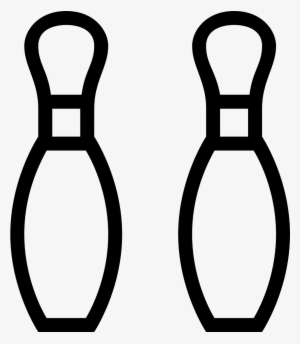 Bowling Pins Outline - Bowling Pin