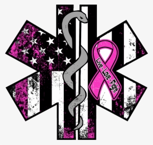 Breast Cancer Awareness Ems Decal