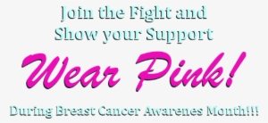 Join The Fight Breast Cancer Awareness Month - Las Vegas Wedding Chapels Logos