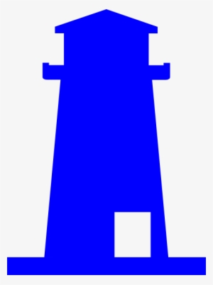 Blue Lighthouse Svg Clip Arts 444 X 596 Px