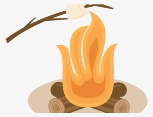 Fire And Marshmallows Clipart