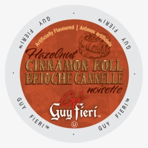 Guy Fieri Hazelnut Cinnamon Roll Flavored Coffee Single - Guy Fieri Hazelnut Cinnamon Roll, Single Serve Cups