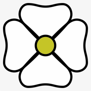 Black, Green, Flower, White, Flowers, Cartoon, Plant - Black And White Flower Clipart