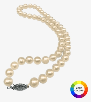 Maria Theresa Collection 9-10mm Pearl Necklace - 10mm Pearl Necklace