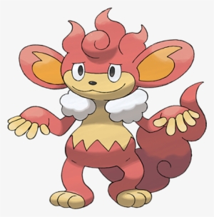It Scatters Embers From Its Head And Tail To Sear Its - Pokemon Simisear
