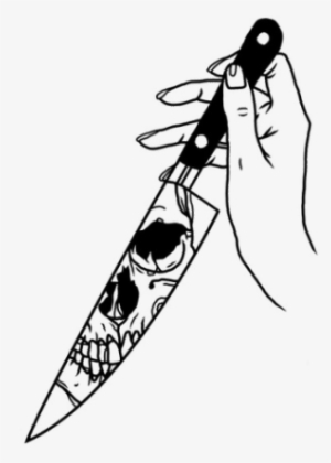 Transparent Death Aesthetic Black And White Stock - Sad Aesthetic Drawings