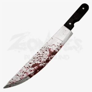 Bloody Carving Knife Prop - Jason Voorhees Machete