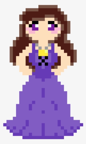 Ursula Or Vanessa - Disney Descendants Pixel Art